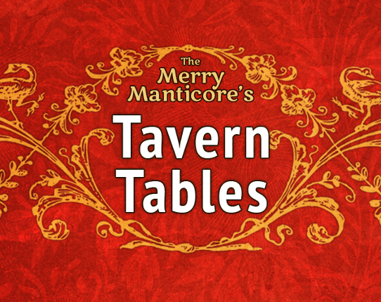 The Merry Manticore's Tavern Tables Game Cover