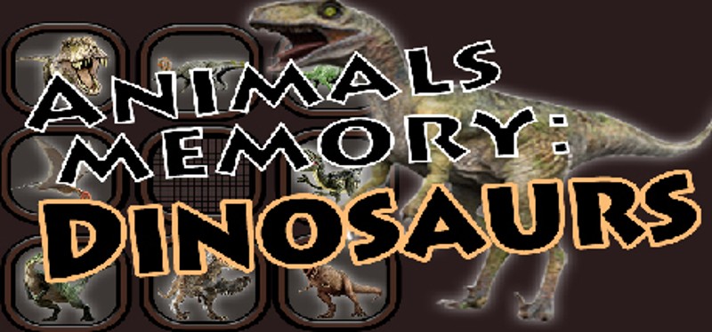 Animals Memory: Dinosaurs Game Cover