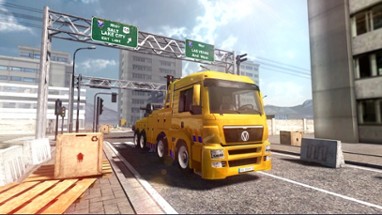 Construction Crane Parking - Driving Simulator Image
