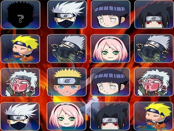 Find The Naruto Face Game Cover