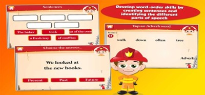 Fireman Grade 3 Learning Games Image