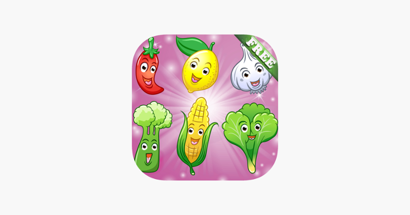 Fruits and Vegetables for Toddlers and Kids : discover the food ! FREE app Game Cover