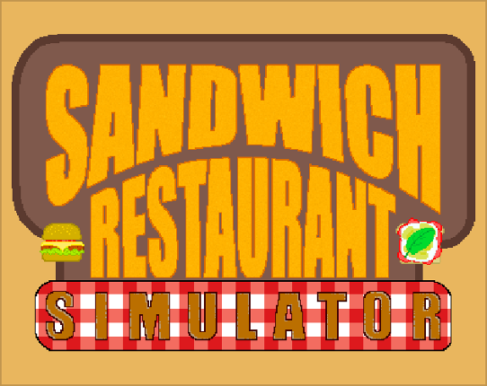 Sandwich Restaurant Simulator Game Cover