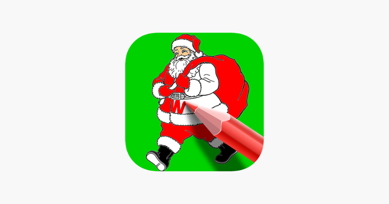 Christmas Coloring Book  - Xmas Pictures to Color Game Cover
