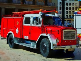 Firetruck Puzzle Image