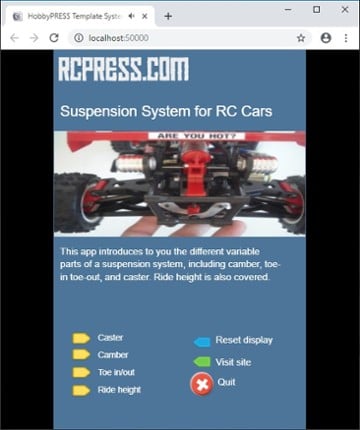 RCPRESS Suspension System for RC Cars Game Cover