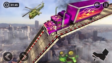 Mega Ramp Transform Racing 3D Image