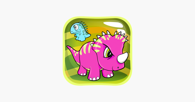 Dinosaur Match 3 Puzzle - Dino Drag Drop Line Game Game Cover