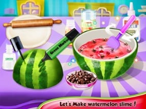 Creative Watermelon Slime Fun Image