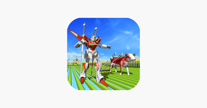 Farm Village Robot Transform Game Cover