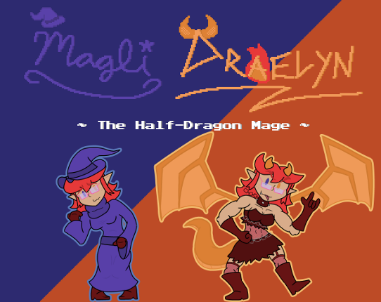 Magli Draelyn the Half-Dragon Mage Game Cover