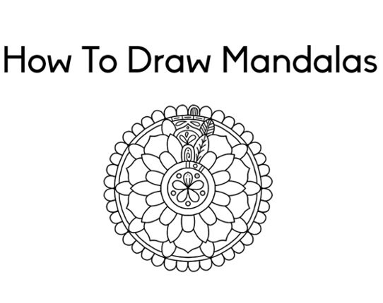 How to Draw Mandalas Game Cover