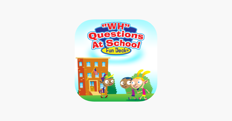 WH Questions at School Fun Deck Game Cover