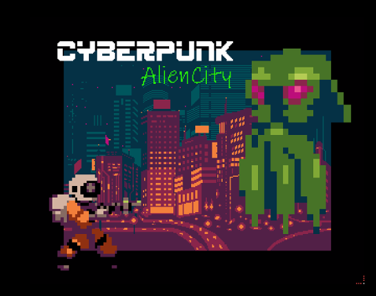 CyberPunk Alien City (ECS,AGA) Game Cover