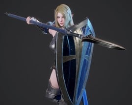 Ryan Reos Girl 2 - Elf Paladin Image