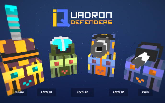 Quadron Defenders Game Cover