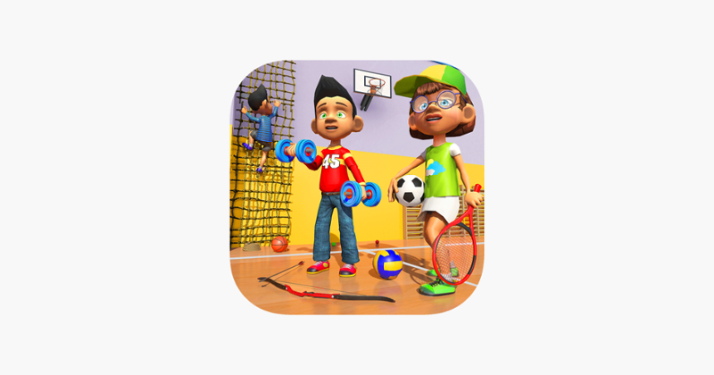 School Sports Life Simulator Game Cover