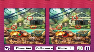 Free Hidden Objects: Spot The Difference Image