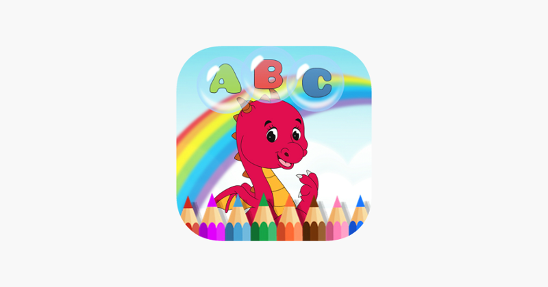 Painting ABC &amp; Dinosaur Dragon Game Cover