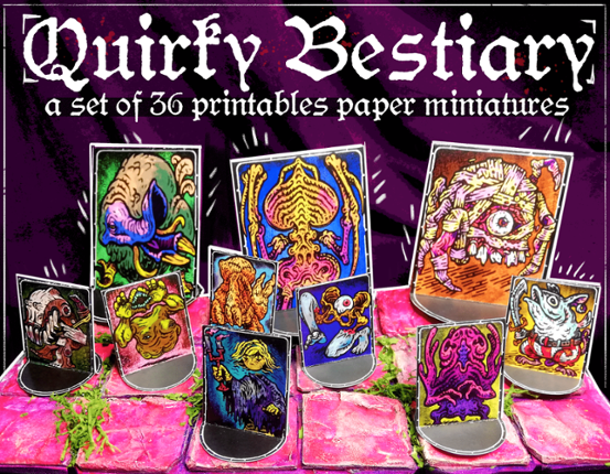 Quirky Bestiary Game Cover