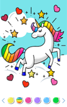 Unicorn Coloring Girl Games Image