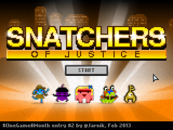 Snatchers Of Justice Game Cover