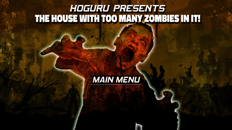The house with too many zombies in it Game Cover
