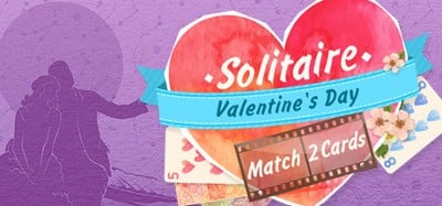 Solitaire Match 2 Cards. Valentine's Day Image