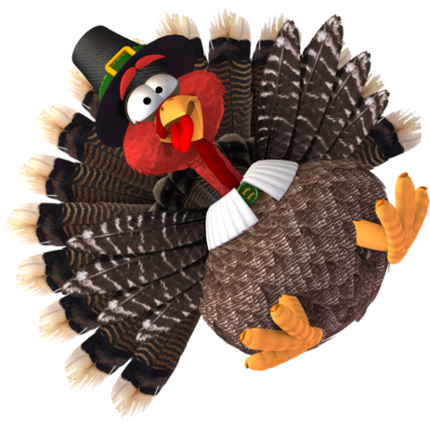 Chicken Invaders 4 Thanksgivin Game Cover