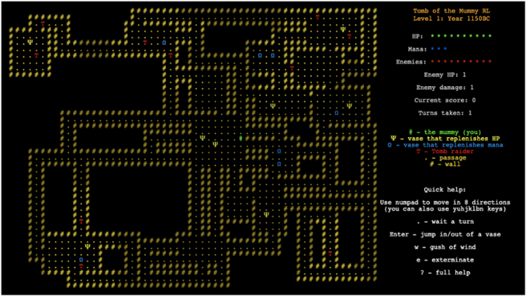 Tomb of the Mummy RL (LD47) Game Cover