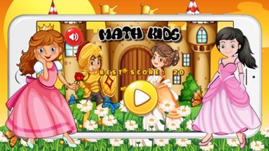 Math Games Princess Fairy Images for 1st Grade Kid Image