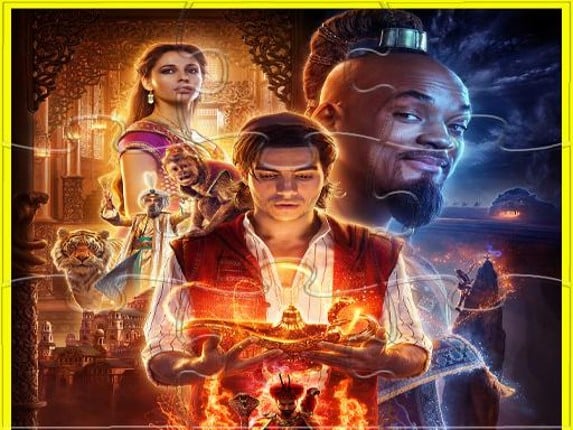 Disney Aladdin Match3 Puzzle Game Cover