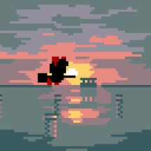 Sunset Witch Classic Image