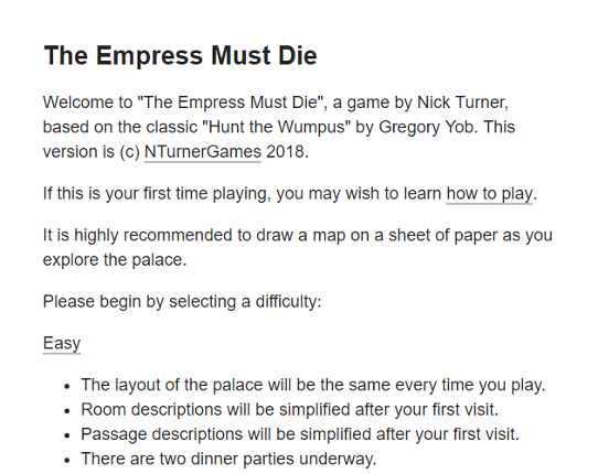 The Empress Must Die Game Cover