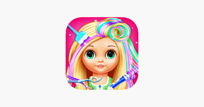 Little Girls Doll Hair Salon Game Cover