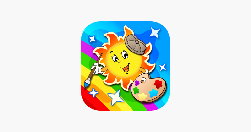 Abby Monkey® - Painter Star: Draw and Color - My First Coloring Book Game Cover