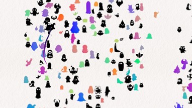 Doodle Harmony Ghosts Image