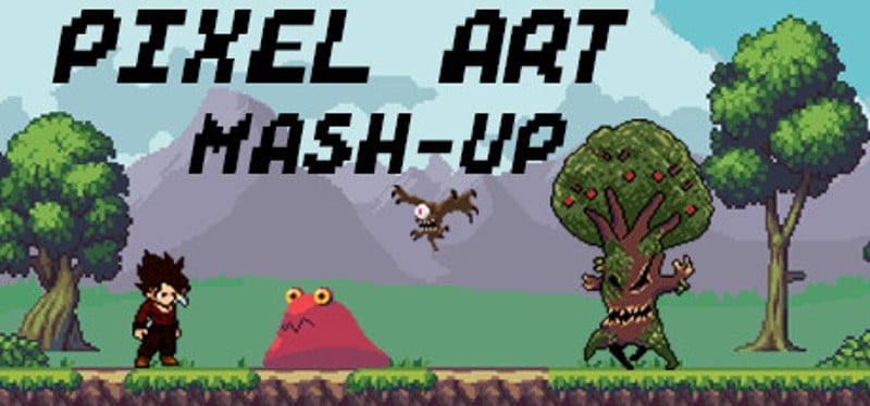 Pixel Art - Mash-Up Game Cover