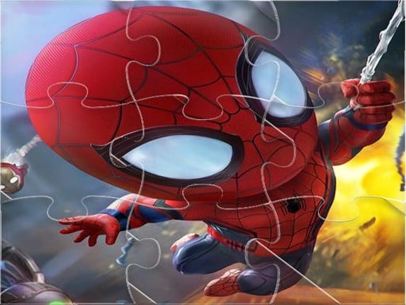 Spiderman Match3 Puzzle Online Game Cover
