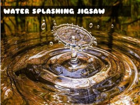 Water Splashing Jigsaw Image