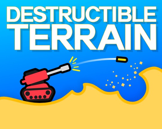 Destructible terrain Godot Game Cover