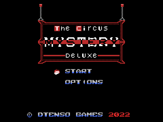 The Circus Mystery Deluxe MSX Game Cover