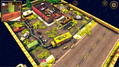 Hidden Post-Apocalyptic 2 Top-Down 3D Image