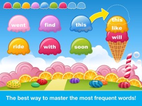 Sight Words Games in Candy Land - Reading for kids Image