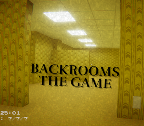 The Backrooms Game Cover