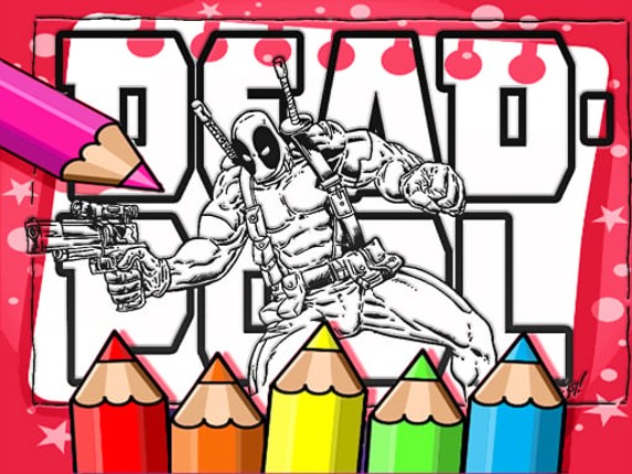 Deadpool Coloring Book Game Cover