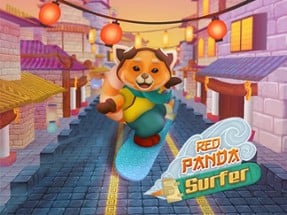 Red Panda Surfer Image