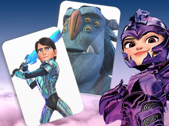 Trollhunters Rise of The Titans Card Match Game Cover