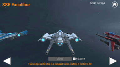 Space Hawk 3D Battles Image