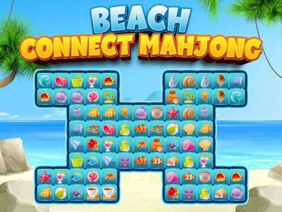Beach Connect Mahjong Game Cover